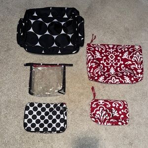 Bundle of Thirty One Cosmetic Bags